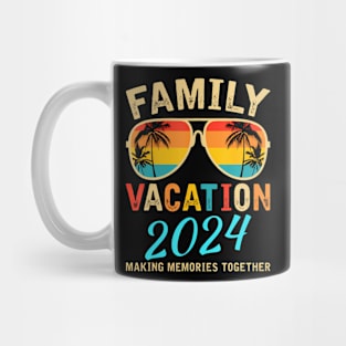 Family Vacation 2024 Beach Matching Summer Vacation 2024 Mug